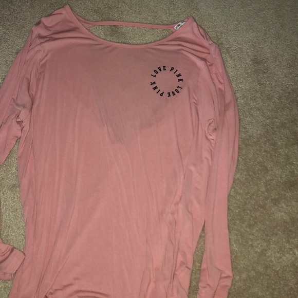 pink/victoria’s secret shirt - Picture 1 of 3